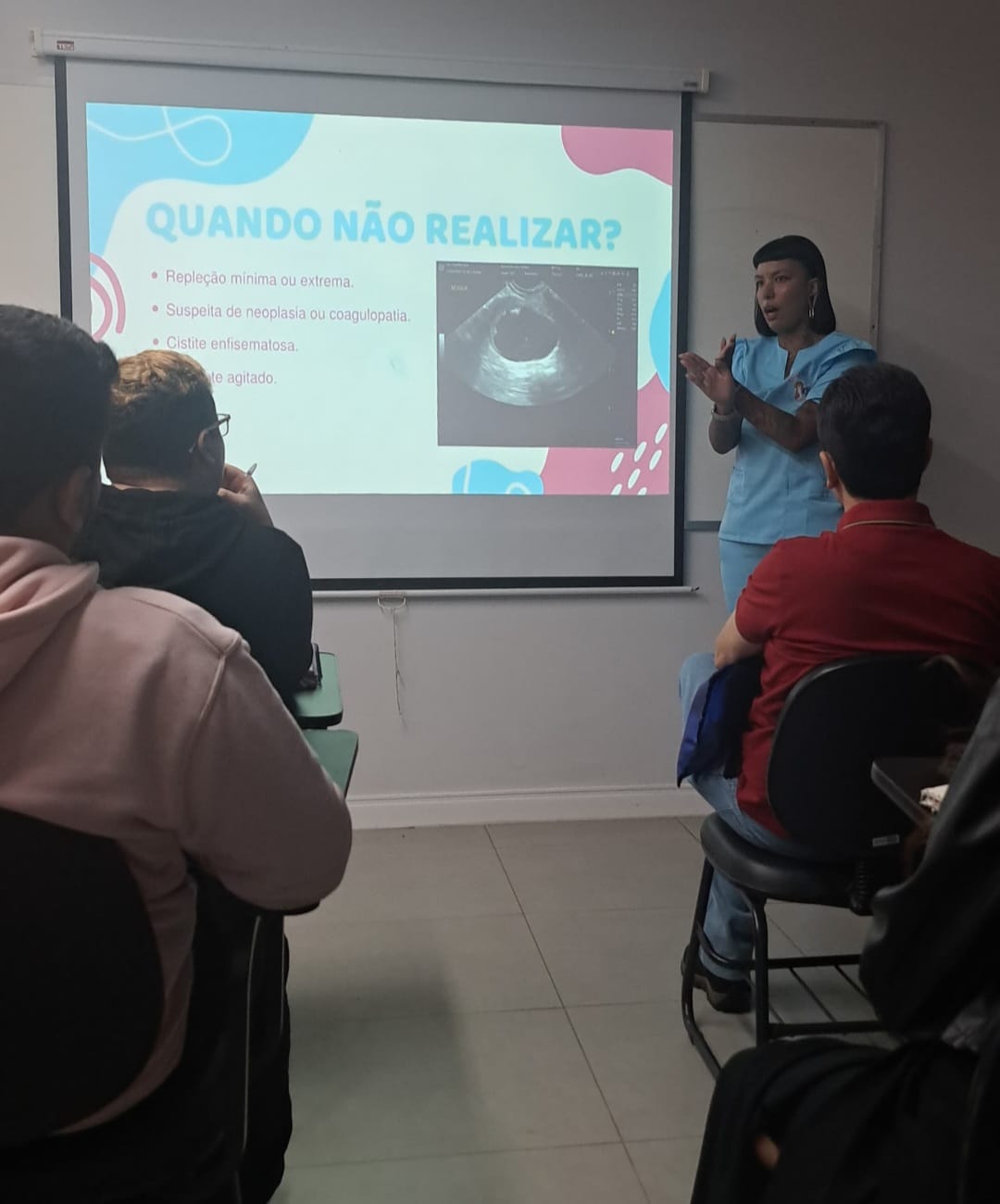 Exame veterinário Ultrapatas